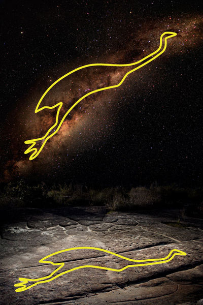 Emu in the Sky aborigine astronomers